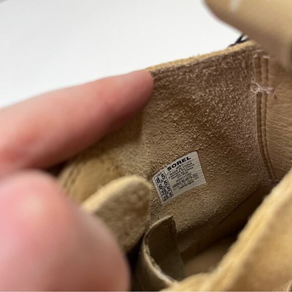 SOREL Lace-up Hi-line boots canoe tawny buff - 8.5 - Picture 11 of 13